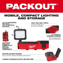 Carregar imagem no visualizador da galeria, Milwaukee 2356-20 M12™ PACKOUT™ Flood Light w/ USB Charging