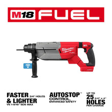 Carregar imagem no visualizador da galeria, Milwaukee 2916-20 M18 FUEL™ 1-1/4" SDS Plus D-Handle Rotary Hammer w/ ONE-KEY™