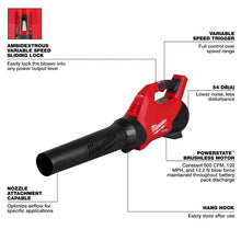 Carregar imagem no visualizador da galeria, Milwaukee 3017-20 M18 Fuel Blower