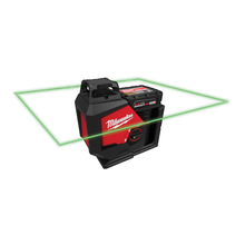 Carregar imagem no visualizador da galeria, Milwaukee 3631-21 M12™ Green 360° Single Plane Laser Kit