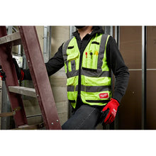 Carregar imagem no visualizador da galeria, Milwaukee Class 2 High Visibility Yellow Performance Safety Vest