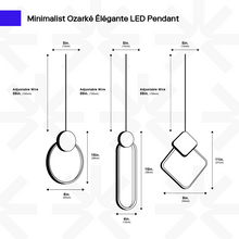 Load image into Gallery viewer, Élégante LED Pendant