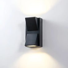 Load image into Gallery viewer, Modern Black Outdoor Aluminum Waterproof LED Wall Lightings For Garden, porch