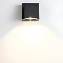Load image into Gallery viewer, Modern Black Outdoor Aluminum Waterproof LED Wall Lightings For Garden, porch