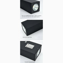 Carregar imagem no visualizador da galeria, Modern Black/White Outdoor Waterproof Aluminum LED Wall Lamp For Garden