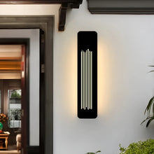 Carregar imagem no visualizador da galeria, Modern Black Outdoor Waterproof LED Aluminum Wall lamps For Garden Porch
