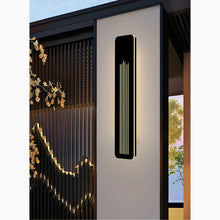 Carregar imagem no visualizador da galeria, Modern Black Outdoor Waterproof LED Aluminum Wall lamps For Garden Porch