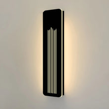 Carregar imagem no visualizador da galeria, Modern Black Outdoor Waterproof LED Aluminum Wall lamps For Garden Porch