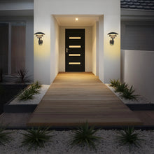 Carregar imagem no visualizador da galeria, Modern Black Outdoor Waterproof LED Lighting Fixture for Garden, Villa