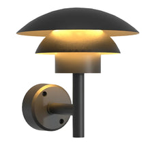 Carregar imagem no visualizador da galeria, Modern Black Outdoor Waterproof LED Lighting Fixture for Garden, Villa