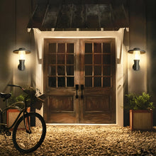 Carregar imagem no visualizador da galeria, Modern Black Outdoor Aluminum LED Waterproof Wall lamp for Villa, Garden