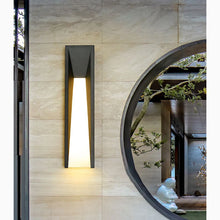 Carregar imagem no visualizador da galeria, Modern Outdoor LED Waterproof Wall Lamp for Courtyard, Balcony