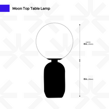 Carregar imagem no visualizador da galeria, Moon Top Table Lamp