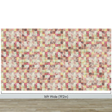 Load image into Gallery viewer, Vintage Grunge Tile Pattern Wallpaper. Aesthetic Wall Decor. #6668