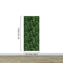 Load image into Gallery viewer, Green Leaves Pattern Wallpaper Mural. Botanical Wall Mural. #6744
