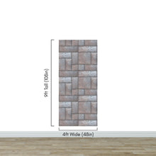 Carregar imagem no visualizador da galeria, Modern Urban Wallpaper Decor. Metal Steel 3D Wall Mural. #6740