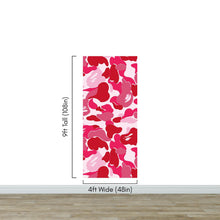 Load image into Gallery viewer, Bape Camo Wallpaper Mural. Pink Camo Streetwear Hype Beast Aesthetics. #6835