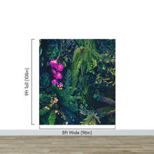 Carregar imagem no visualizador da galeria, Jungle Wallpaper, Forest Greenery Botanical Wall Mural. #6741