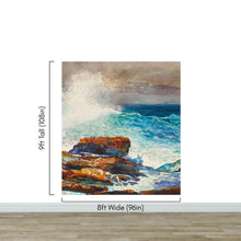 Carregar imagem no visualizador da galeria, Incoming Tide by Winslow Homer Wall Mural. #6946