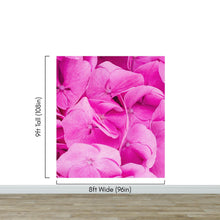Carregar imagem no visualizador da galeria, Pink Flowers Floral Wallpaper Mural. #6776