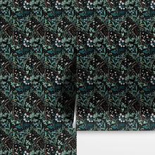 Carregar imagem no visualizador da galeria, Green Fern Floral Botanical Pattern Wallpaper. #6685