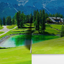 Carregar imagem no visualizador da galeria, Golf Course Mountain View Wallpaper. #6767