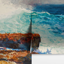 Carregar imagem no visualizador da galeria, Incoming Tide by Winslow Homer Wall Mural. #6946