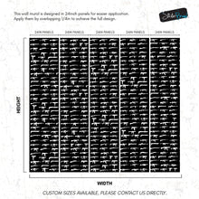 Carregar imagem no visualizador da galeria, Gun Pattern Wall Mural. Urban Camo Wallpaper. #6860