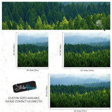 Load image into Gallery viewer, Green Forest Wallpaper Mural. Scenic Landscape Wall Mural. #6894