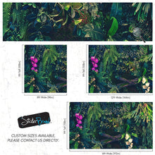 Carregar imagem no visualizador da galeria, Jungle Wallpaper, Forest Greenery Botanical Wall Mural. #6741