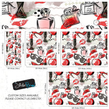 Carregar imagem no visualizador da galeria, Fashion Cosmetic Make-up Peel and Stick Wallpaper | Removable Wall Mural #6214