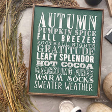 Carregar imagem no visualizador da galeria, Fall is My Favorite Season - Mesh Stencil 8.5x11