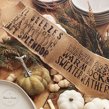 Carregar imagem no visualizador da galeria, Fall is My Favorite Season - Mesh Stencil 8.5x11