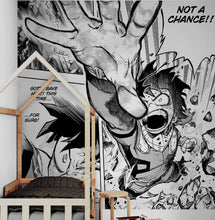 Carregar imagem no visualizador da galeria, Midoriya Manga Panels Wallpaper Mural. #A1016