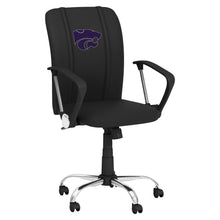 Load image into Gallery viewer, Curve Task Chair with Kansas State Wildcats Logo