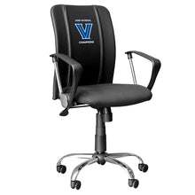 Load image into Gallery viewer, Curve Task Chair with Villanova Championship Logo Panel