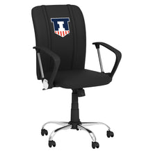 Load image into Gallery viewer, Curve Task Chair with Illinois Fighting Illini Logo