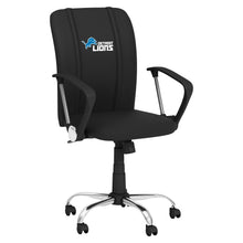 Load image into Gallery viewer, Curve Task Chair with Detroit Lions Secondary Logo