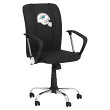 Load image into Gallery viewer, Curve Task Chair with Miami Dolphins Helmet Logo