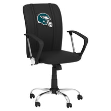Load image into Gallery viewer, Curve Task Chair with Philadelphia Eagles Helmet Logo