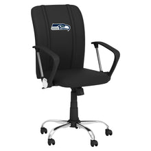 Load image into Gallery viewer, Curve Task Chair with  Seattle Seahawks Primary Logo