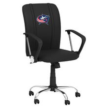 Load image into Gallery viewer, Curve Task Chair with Columbus Blue Jackets Logo