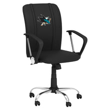 Load image into Gallery viewer, Curve Task Chair with San Jose Sharks Logo