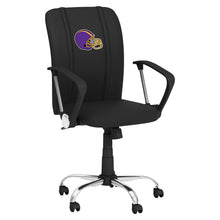 Load image into Gallery viewer, Curve Task Chair with Football Helmet Gaming Logo
