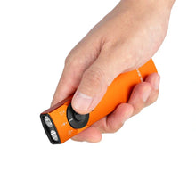 Carregar imagem no visualizador da galeria, OLIGHT ARKFELDPRO3ROGV3 Arkfeld Pro Flat EDC Flashlight with LED Light UV and Laser - Orange