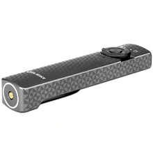 Carregar imagem no visualizador da galeria, OLIGHT ARKFELDPWGMGCW Arkfeld Flat Flashlight with Green Laser & White Light - Pinwheel Gunmetal Grey