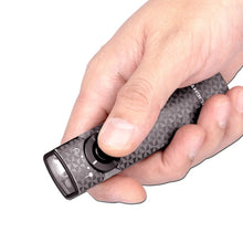 Carregar imagem no visualizador da galeria, OLIGHT ARKFELDPWGMGCW Arkfeld Flat Flashlight with Green Laser & White Light - Pinwheel Gunmetal Grey