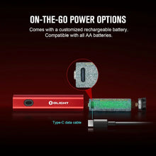 Carregar imagem no visualizador da galeria, OLIGHT DIFFUSERD Diffuse 700 Lumens EDC Pocket Flashlight - Red