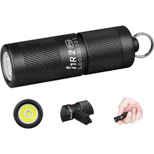 Carregar imagem no visualizador da galeria, OLIGHT I1R2PROBK i1R 2 Pro Keychain Flashlight - Black