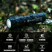 Carregar imagem no visualizador da galeria, OLIGHT I3EBK i3E EOS Keychain Flashlight - Black